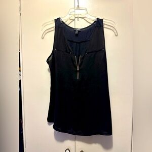 Medium black express tank blouse